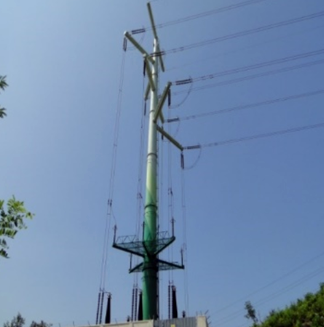 345kV 케이블헤드 지상배치